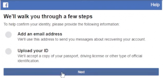 Facebook просит войти с предыдущего устройства или обход your account hass been locked Фейсбук